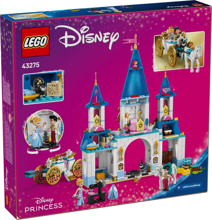 LEGO® Disney Princess Cinderella's Castle & Horse Carriage (43275) (11)