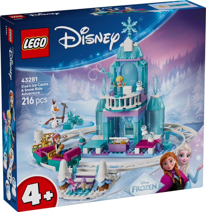 LEGO Disney Elsa's Ice Castle & Snow Ride Adventure (43281) (0)