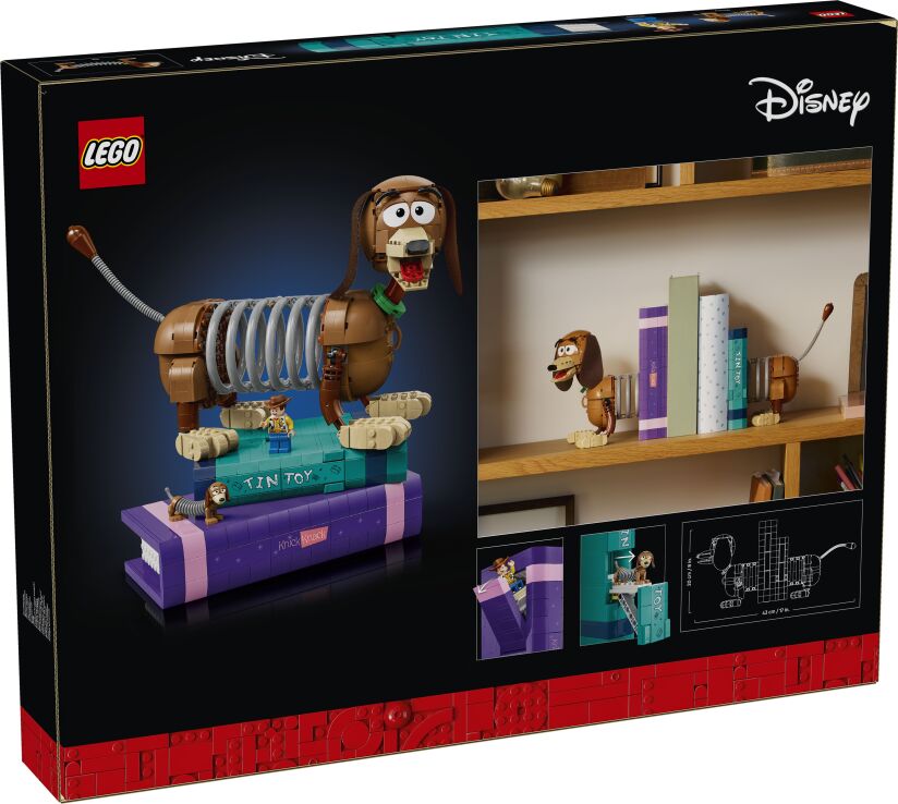 LEGO® Disney Toy Story Slinky Dog Bookends (43301) (18)