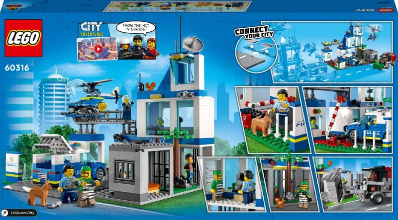 LEGO City Police Station (60316) (5)