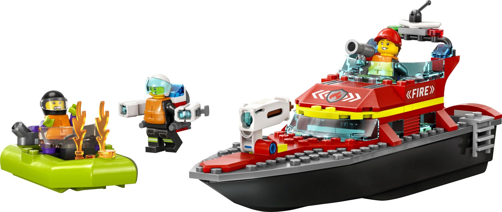 LEGO City Fire Rescue Boat (60373) (1)