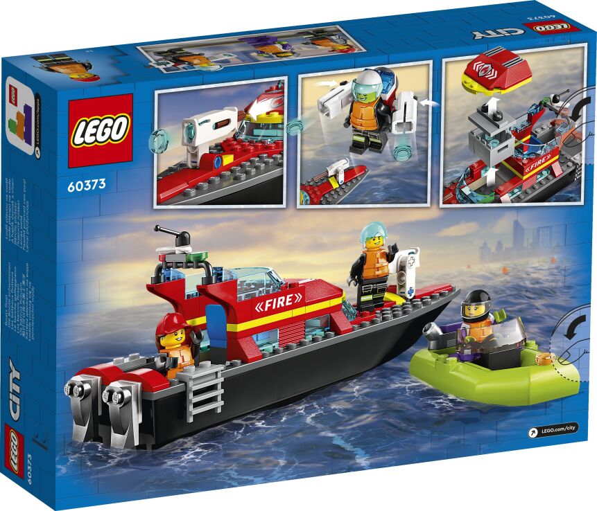 LEGO City Fire Rescue Boat (60373) (8)