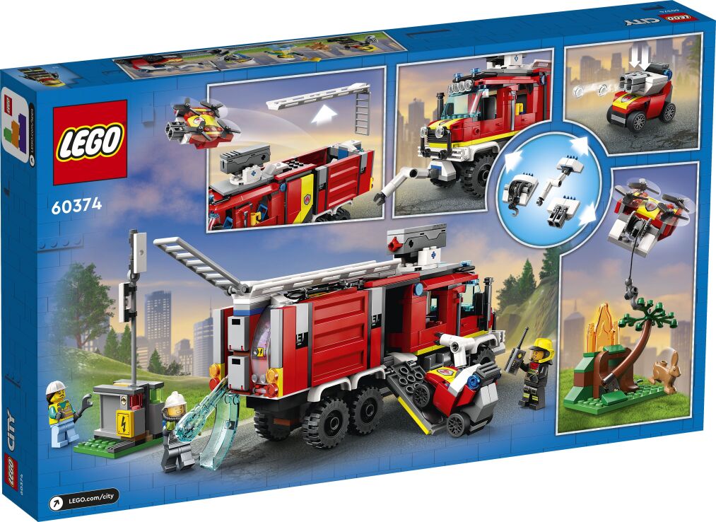 LEGO® City Fire Command Truck (60374) (11)