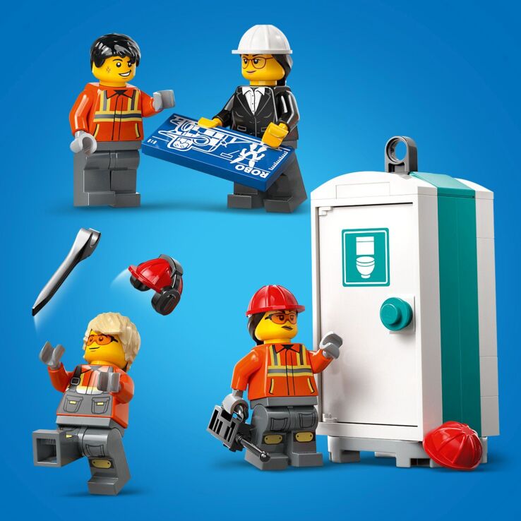 LEGO City Yellow Mobile Construction Crane (60409) (7)
