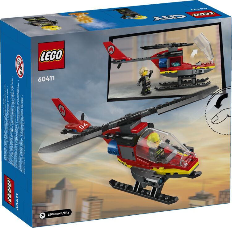 LEGO City Fire Rescue Helicopter (60411) (4)