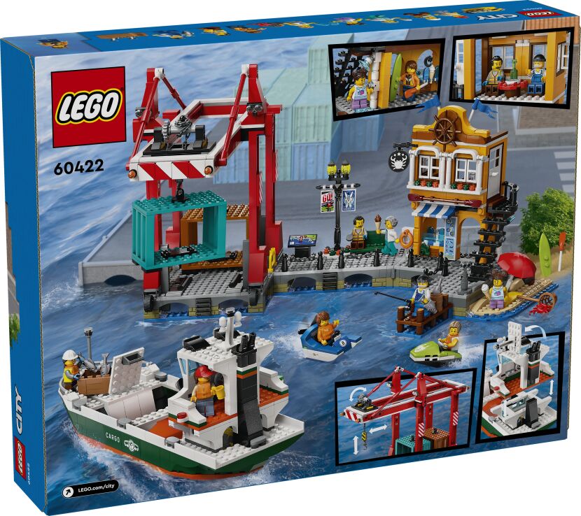 LEGO City Seaside Harbor With Cargo Ship (60422) (8)