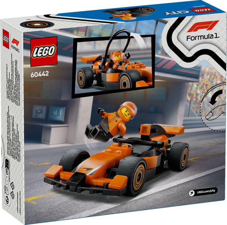 LEGO City F1 Driver With McLaren Race Car (60442) (8)