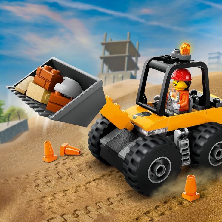 LEGO City Yellow Construction Wheel Loader (60450) (2)