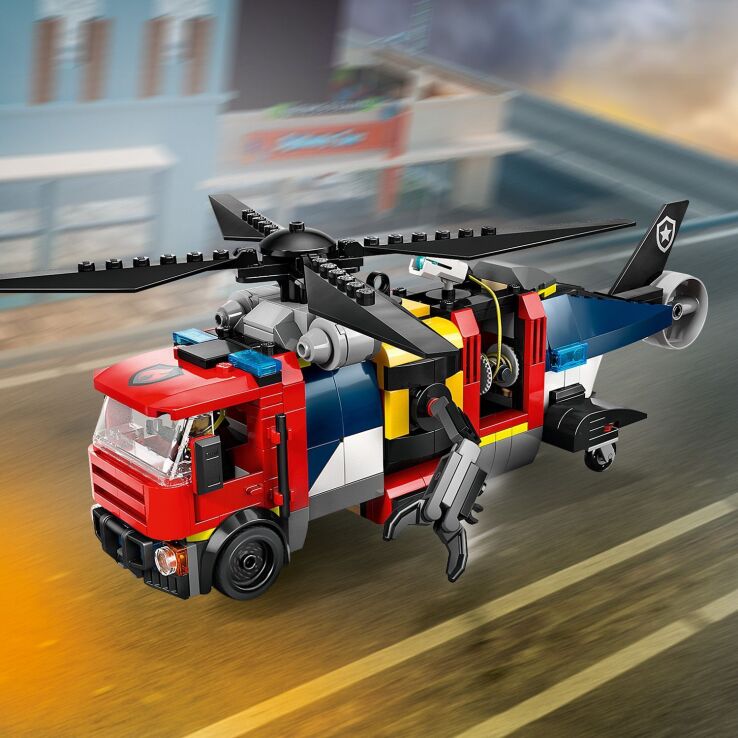 LEGO® City Helicopter, Fire Truck & Submarine Remix (60462) (3)