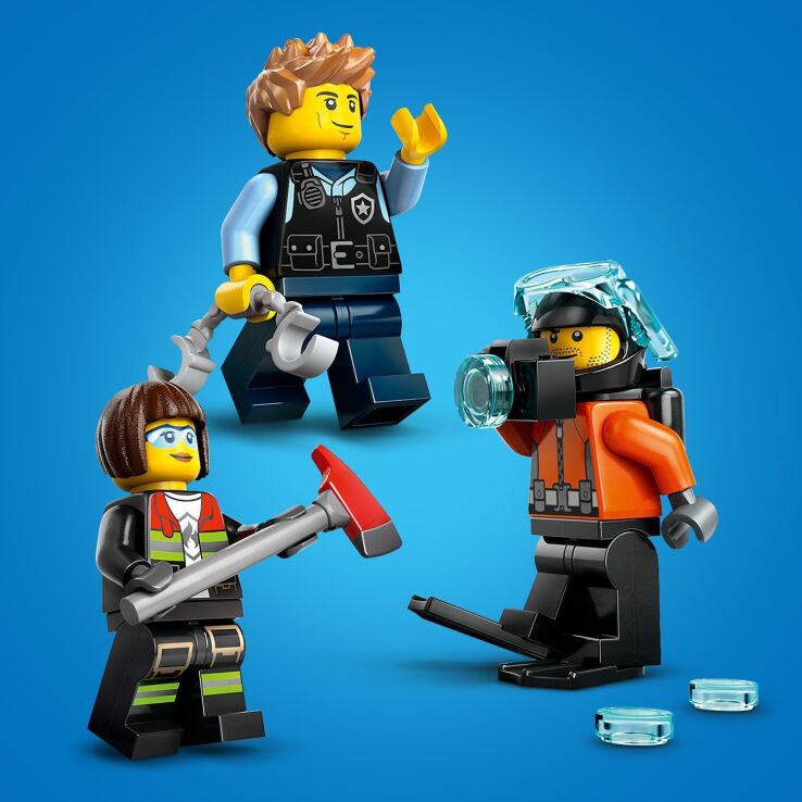 LEGO® City Helicopter, Fire Truck & Submarine Remix (60462) (6)