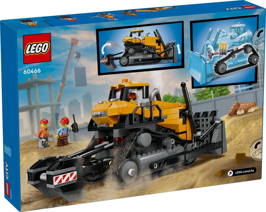 LEGO® City Yellow Bulldozer (60466) (9)