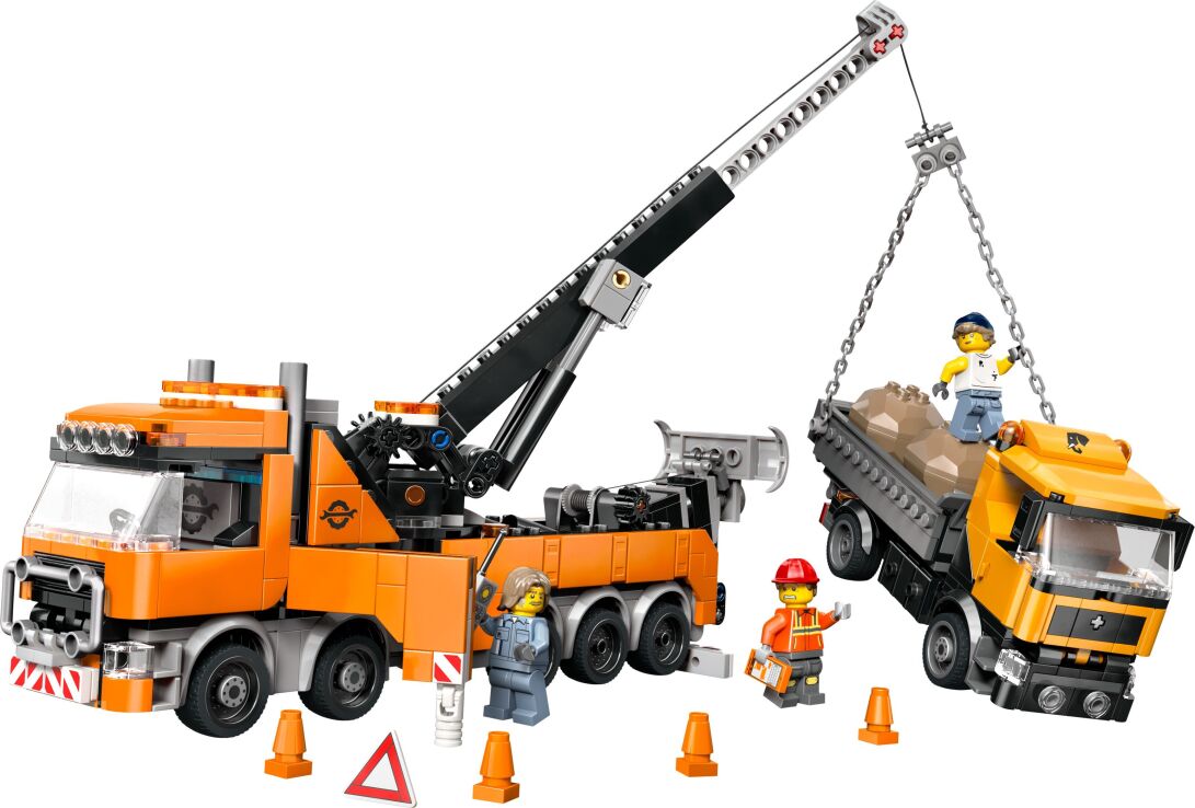 LEGO City Heavy-Duty Recovery Tow Truck With Crane (60467) (1)