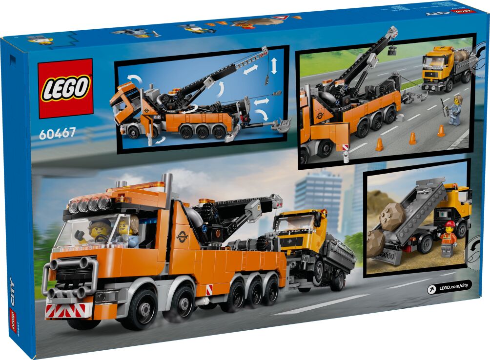 LEGO City Heavy-Duty Recovery Tow Truck With Crane (60467) (12)