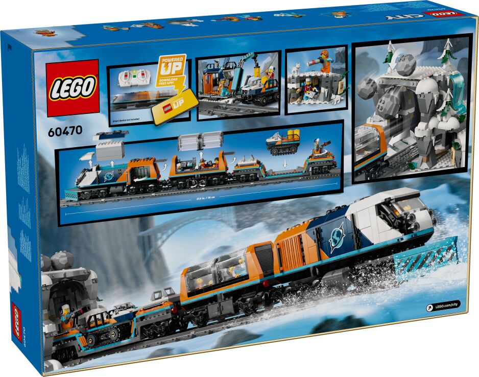 LEGO® City Explorers' Arctic Polar Express Train (60470) (17)