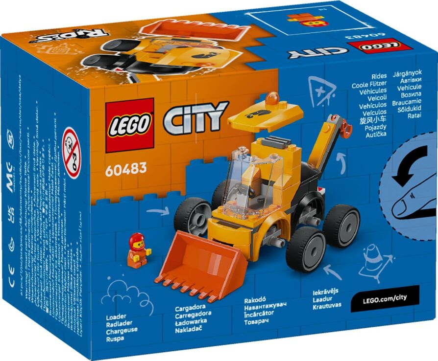 LEGO City Rides Construction Loader (60483) (11)