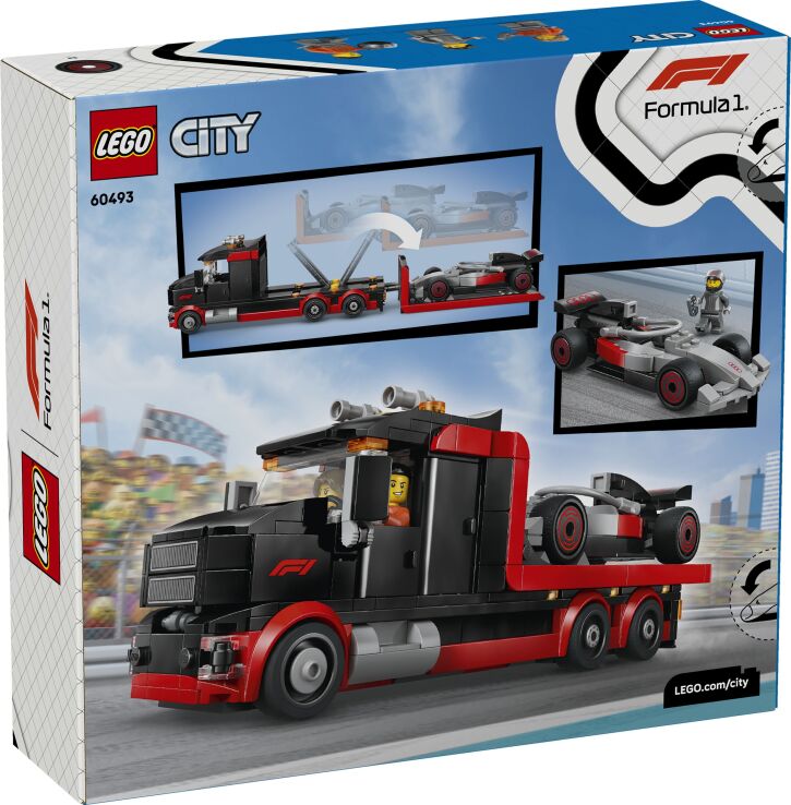 LEGO City F1 Display Truck With AUDI F1 Race Car (60493) (10)