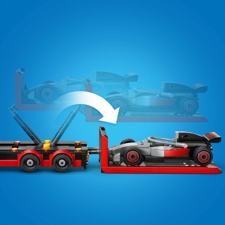 LEGO City F1 Display Truck With AUDI F1 Race Car (60493) (3)