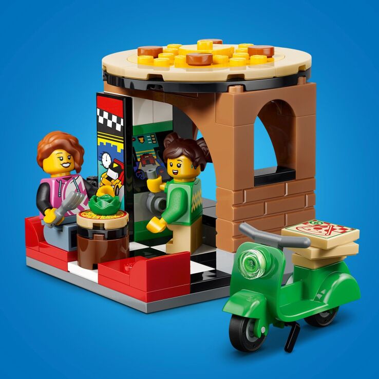 LEGO® City Pizza Delivery Experience With Vehicles (60496) (6)