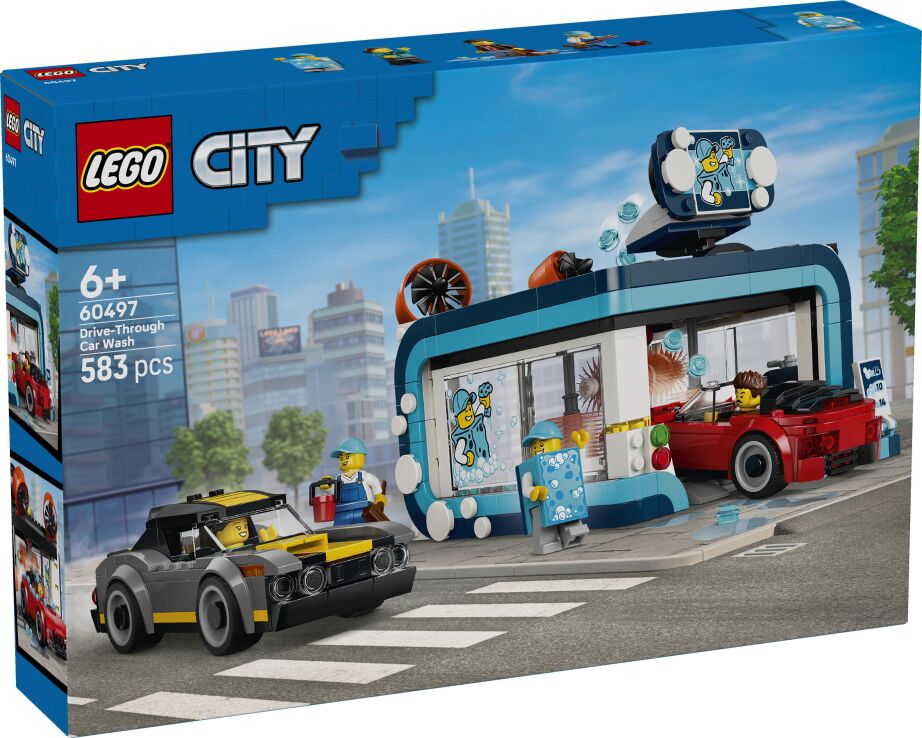 LEGO® City Drive-Through Car Wash (60497) (0)
