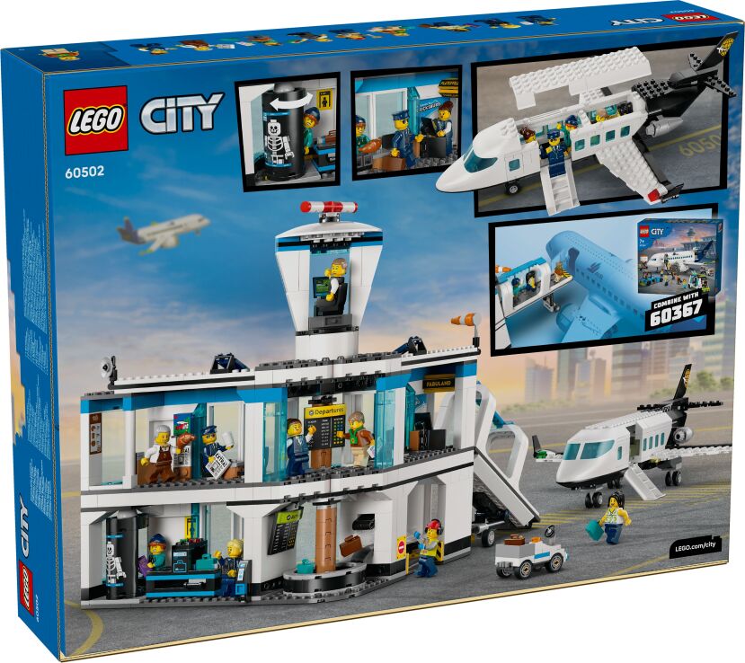 LEGO City Airport With Airplane (60502) (12)