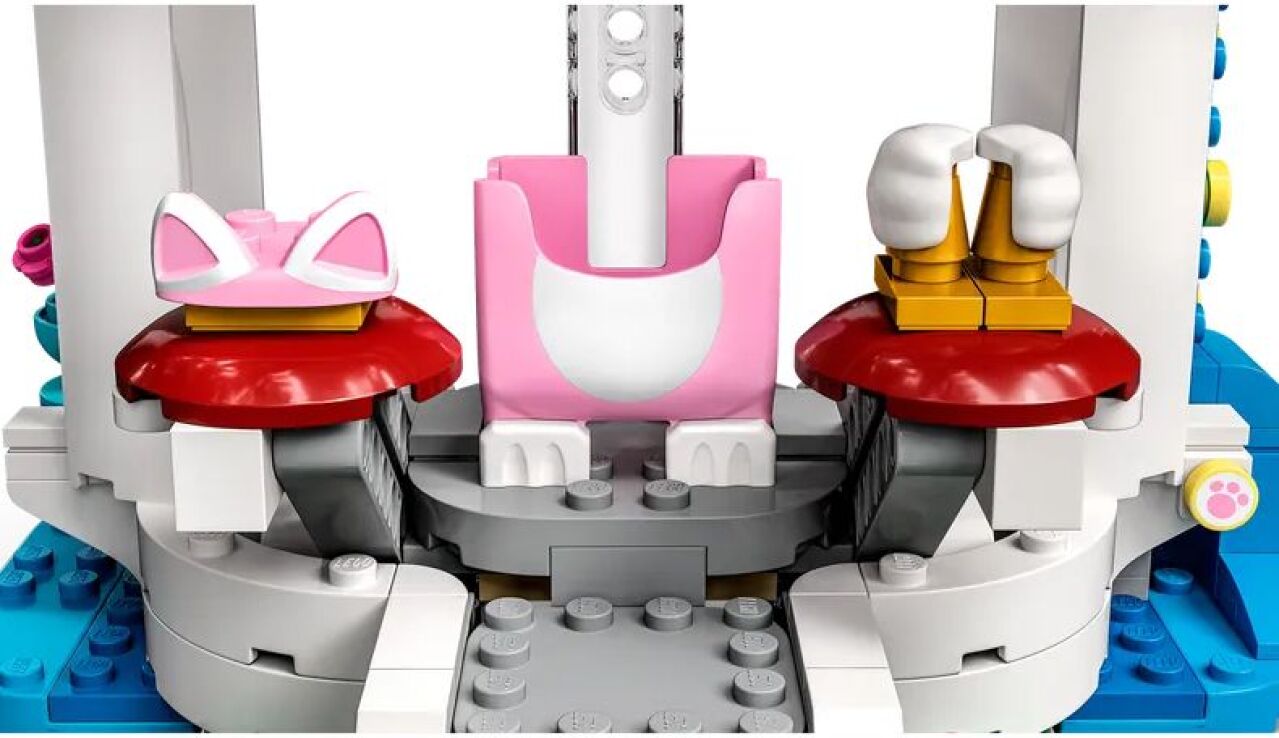 LEGO Super Mario Cat Peach Suit Αnd Frozen Tower Expansion Set (71407) (2)