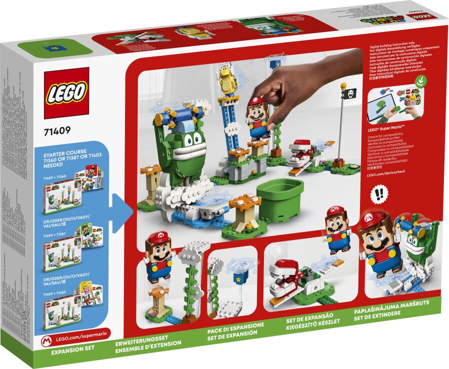 LEGO Super Mario Big Spike’s Cloudtop Challenge Expansion Set (71409) (5)
