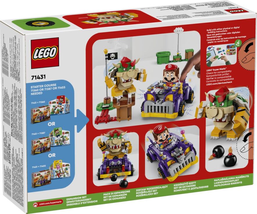 LEGO® Super Mario Bowser's Muscle Car Expansion Set (71431) (7)