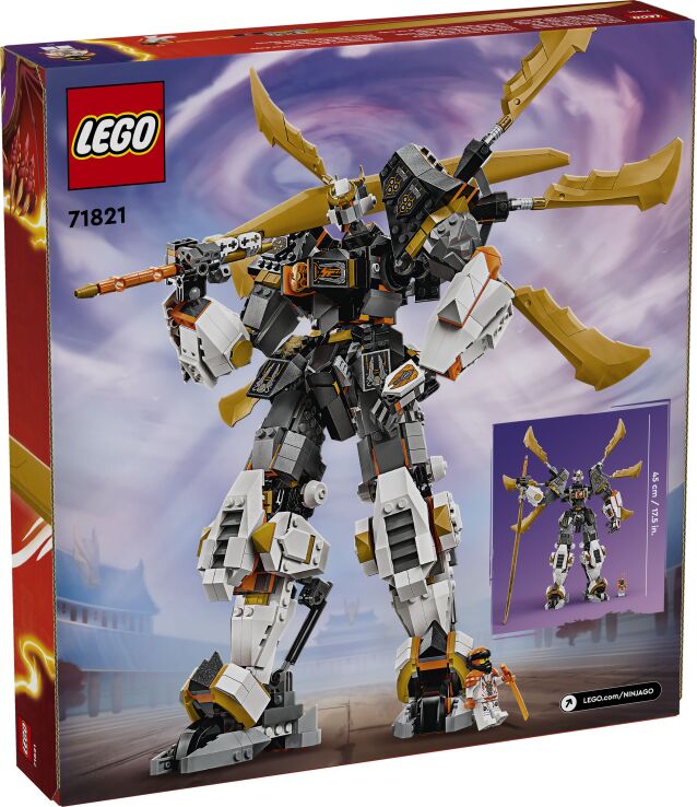 LEGO Ninjago Cole's Titan Dragon Mech (71821) (8)