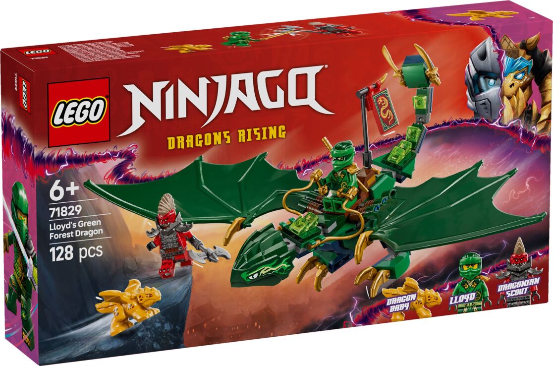 LEGO Ninjago Lloy's Green Forest Dragon (71829) (0)