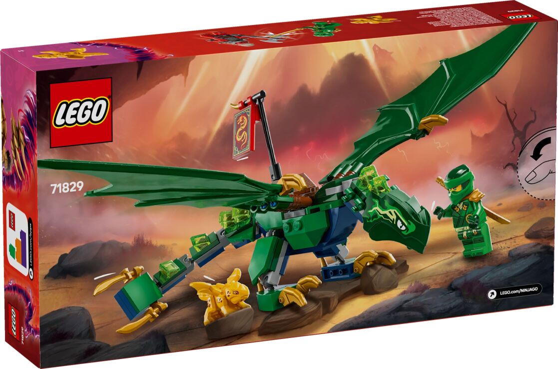 LEGO Ninjago Lloy's Green Forest Dragon (71829) (10)