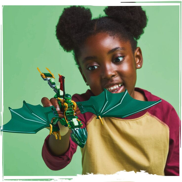LEGO Ninjago Lloy's Green Forest Dragon (71829) (2)