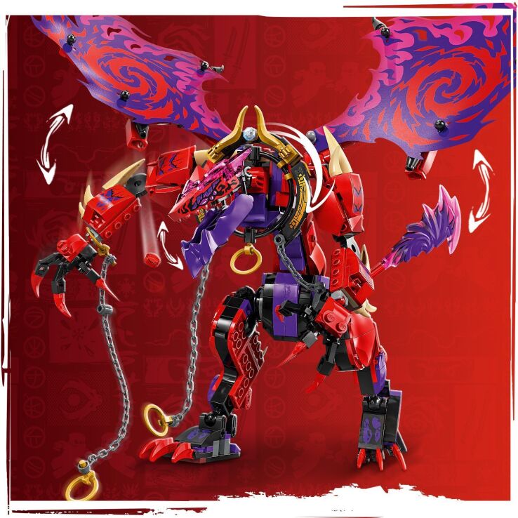 LEGO Ninjago Thunderfang Dragon Of Chaos (71832) (3)