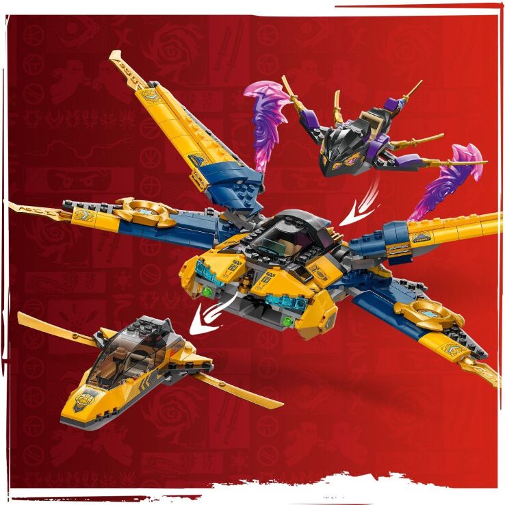 LEGO Ninjago Ras & Arin's Super Storm Jet (71833) (2)