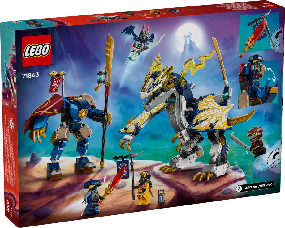 LEGO Ninjago Rogue's Mech Dragon Rider (71843) (9)