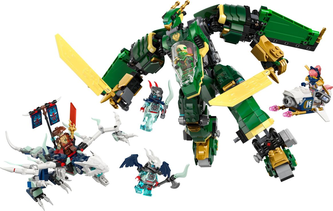 LEGO Ninjago Lloy's Jet Mech (71845) (1)