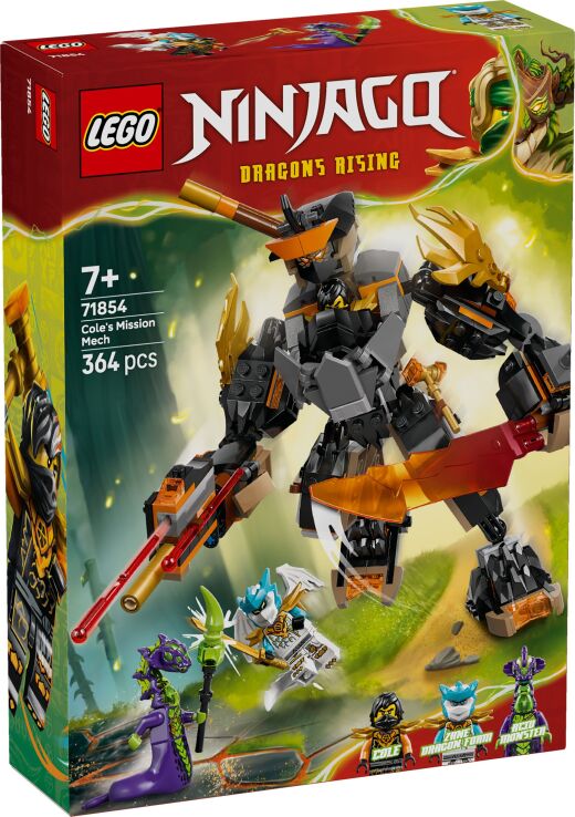 LEGO Ninjago Cole's Mission Mech & Dragon Zane (71854) (0)