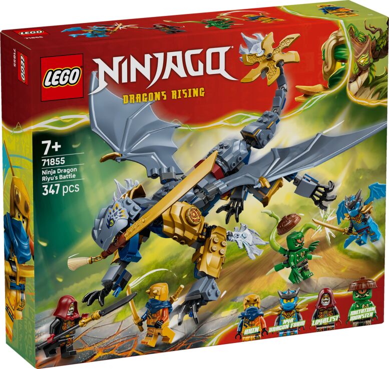 LEGO Ninjago Ninja Dragon Riyu's Battle (71855) (0)