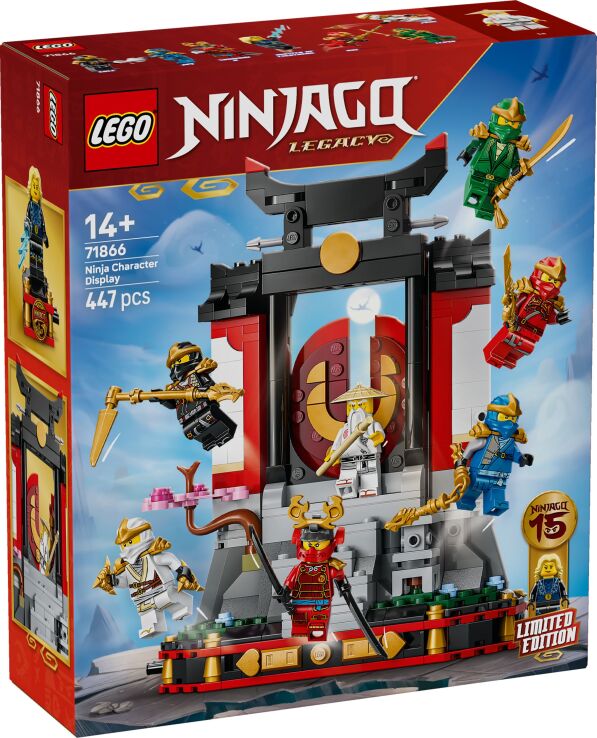 LEGO Ninjago Ninja Character Display 15th Anniversary (71866) (0)