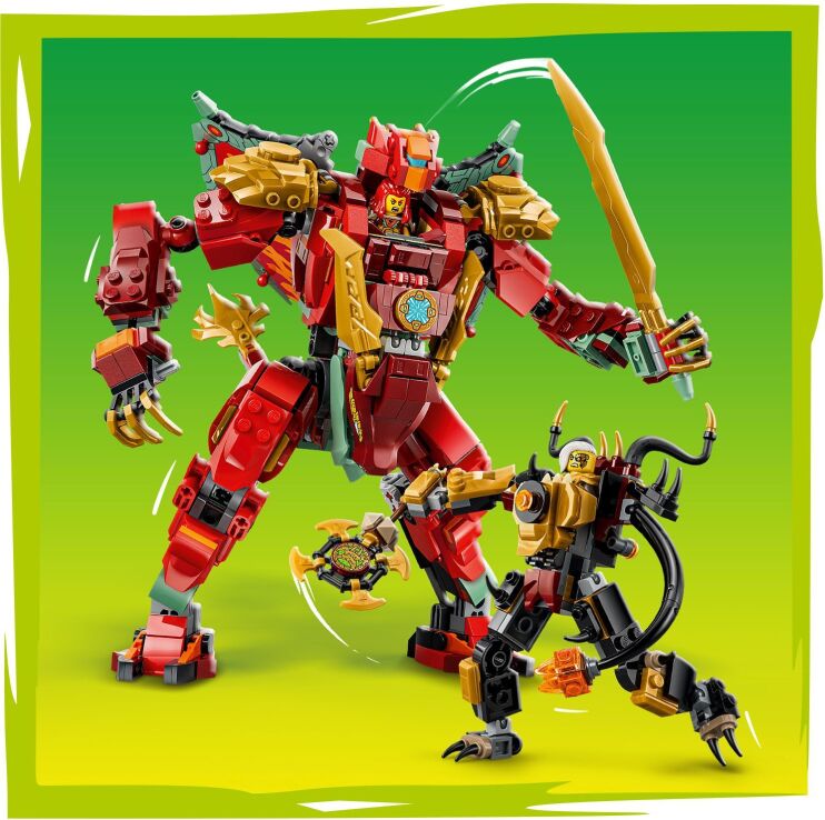 LEGO® Ninjago Wyldfyre's Transforming Dragon Mech (71868) (3)