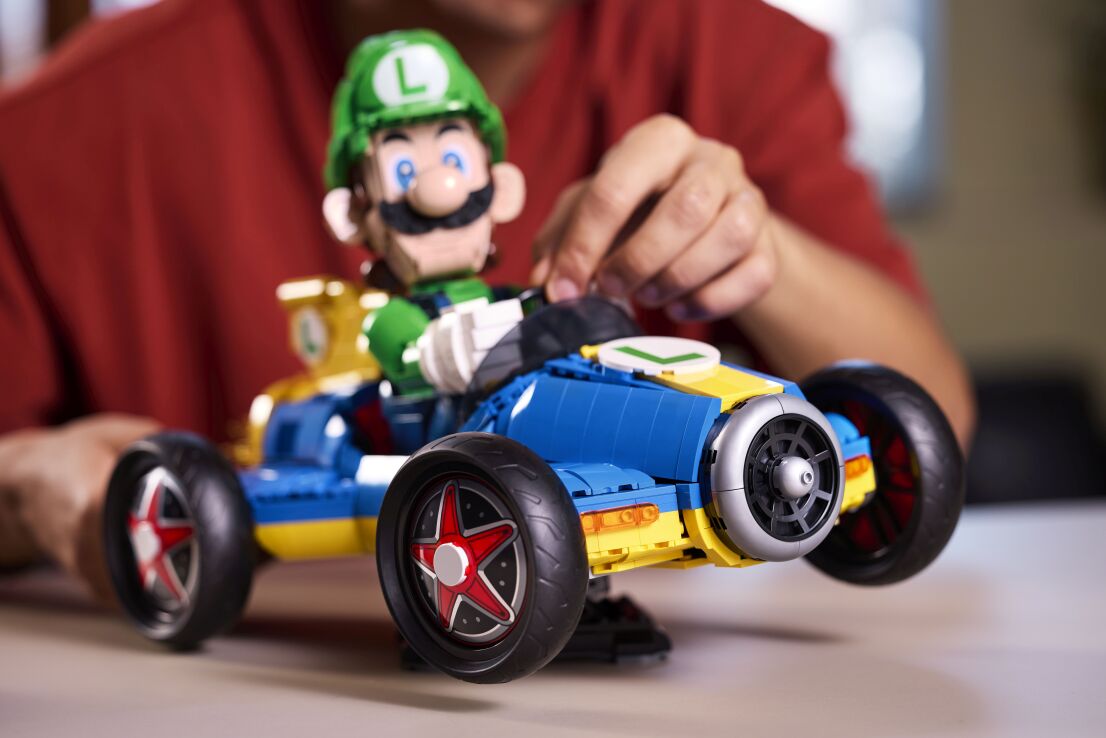 LEGO® Super Mario Kart-Luigi & Mach 8 (72050) (4)