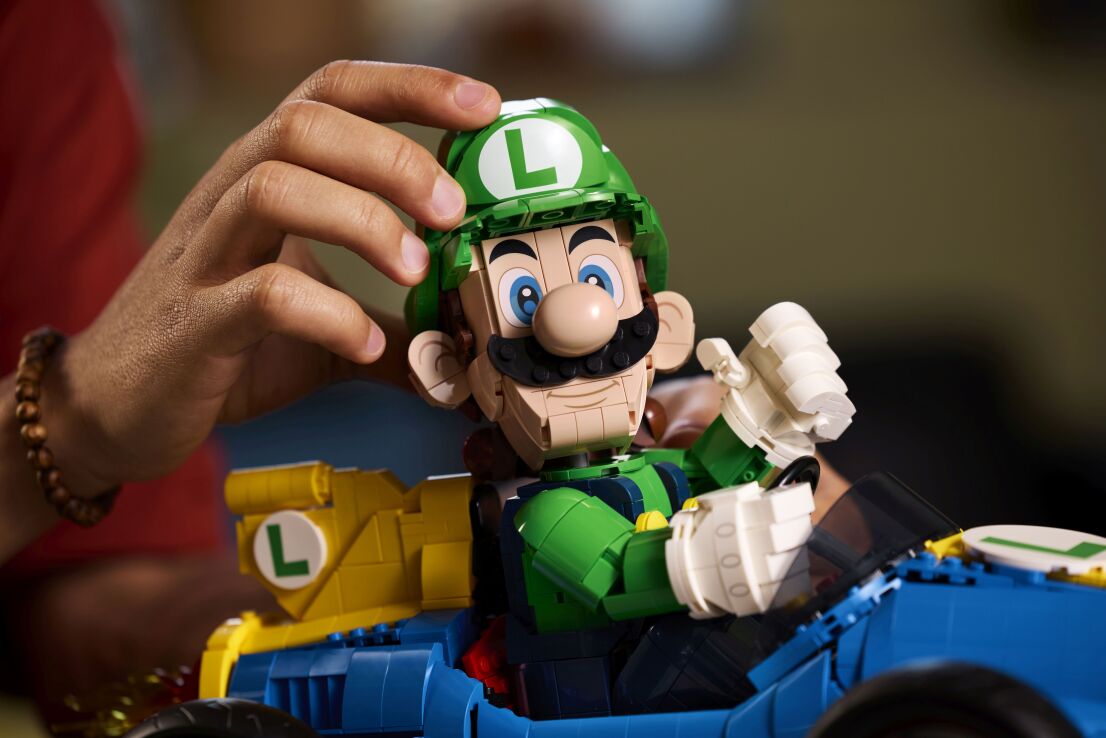LEGO® Super Mario Kart-Luigi & Mach 8 (72050) (5)