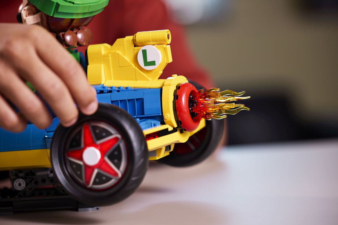 LEGO® Super Mario Kart-Luigi & Mach 8 (72050) (6)