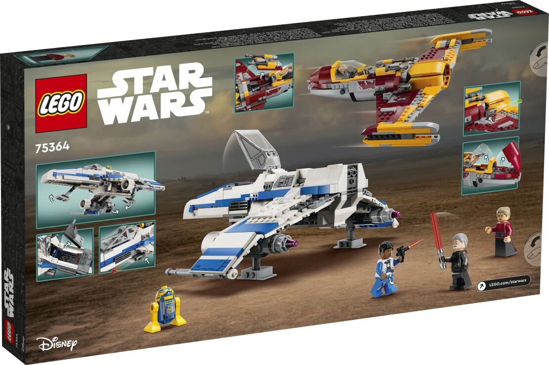 LEGO® Star Wars New Republic E-Wing vs. Shin Hati's Starfighter (75364) (8)
