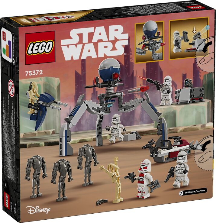 LEGO® Star Wars Clone Trooper & Battle Droid Battle Pack (75372) (10)