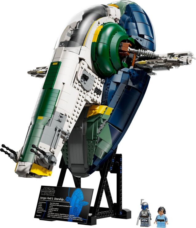 LEGO Star Wars Jango Fett's Firesray Class Starship (75409) (1)