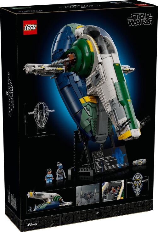 LEGO Star Wars Jango Fett's Firesray Class Starship (75409) (15)