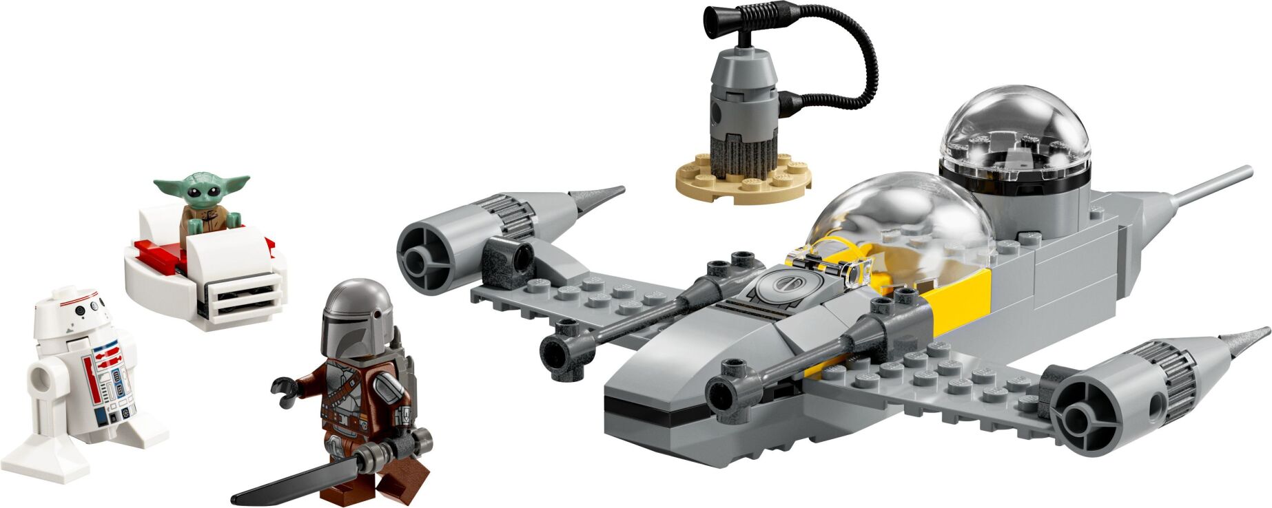 LEGO Star Wars Mando & Grocu's N-1 Starfighter (75410) (1)