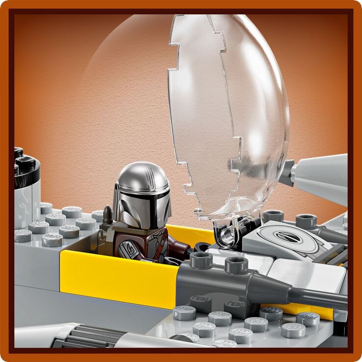 LEGO Star Wars Mando & Grocu's N-1 Starfighter (75410) (2)