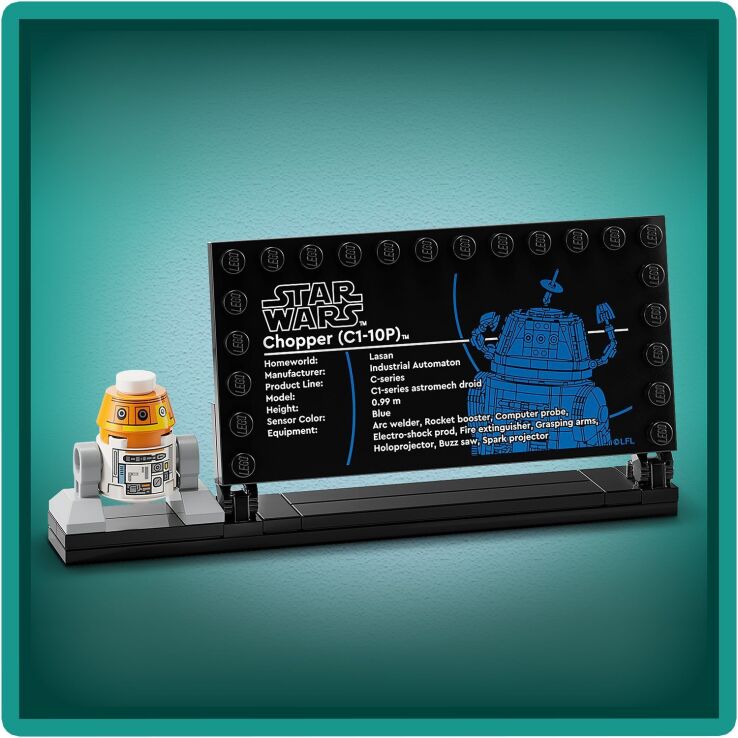 LEGO® Star Wars Chopper C1-10P Astromech Droid (75416) (4)