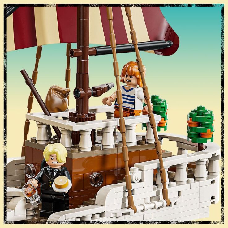 LEGO One Piece The Going Merry Pirate Ship (75639) (4)